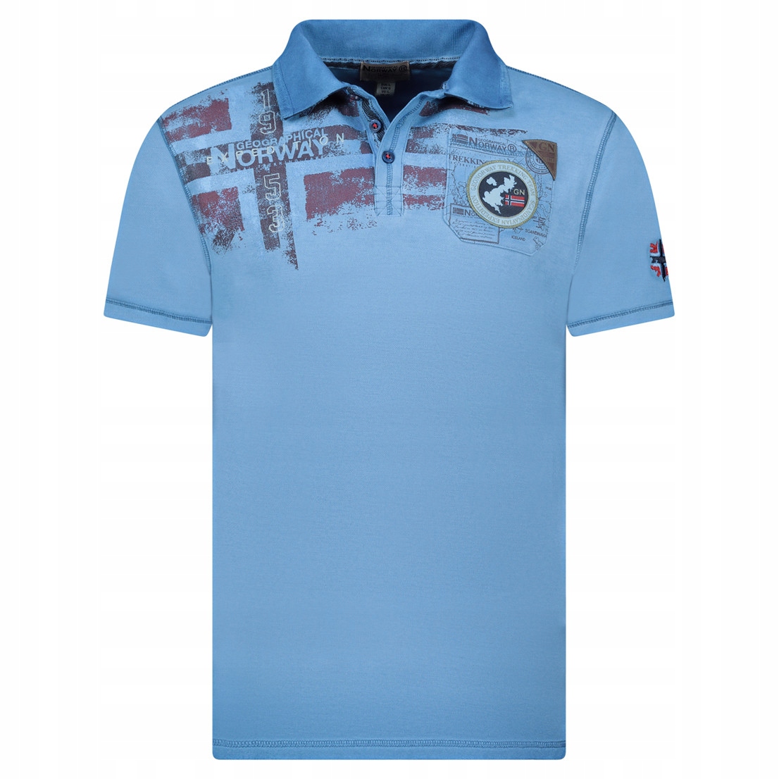 Geographical Norway polokošile pánská Kimac Men M modrá