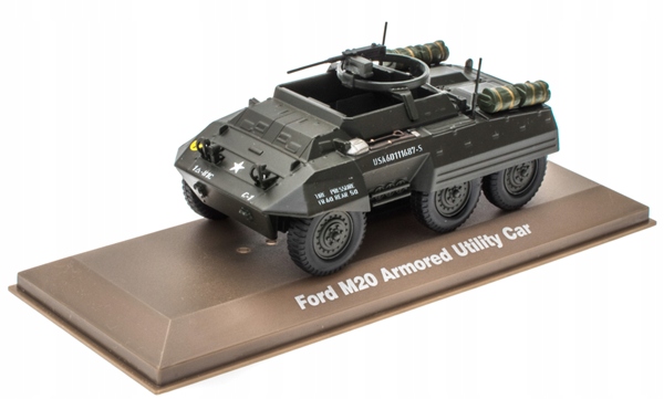 Ford M20 Armored Utility Car 1:43 Atlas Francouzská edice