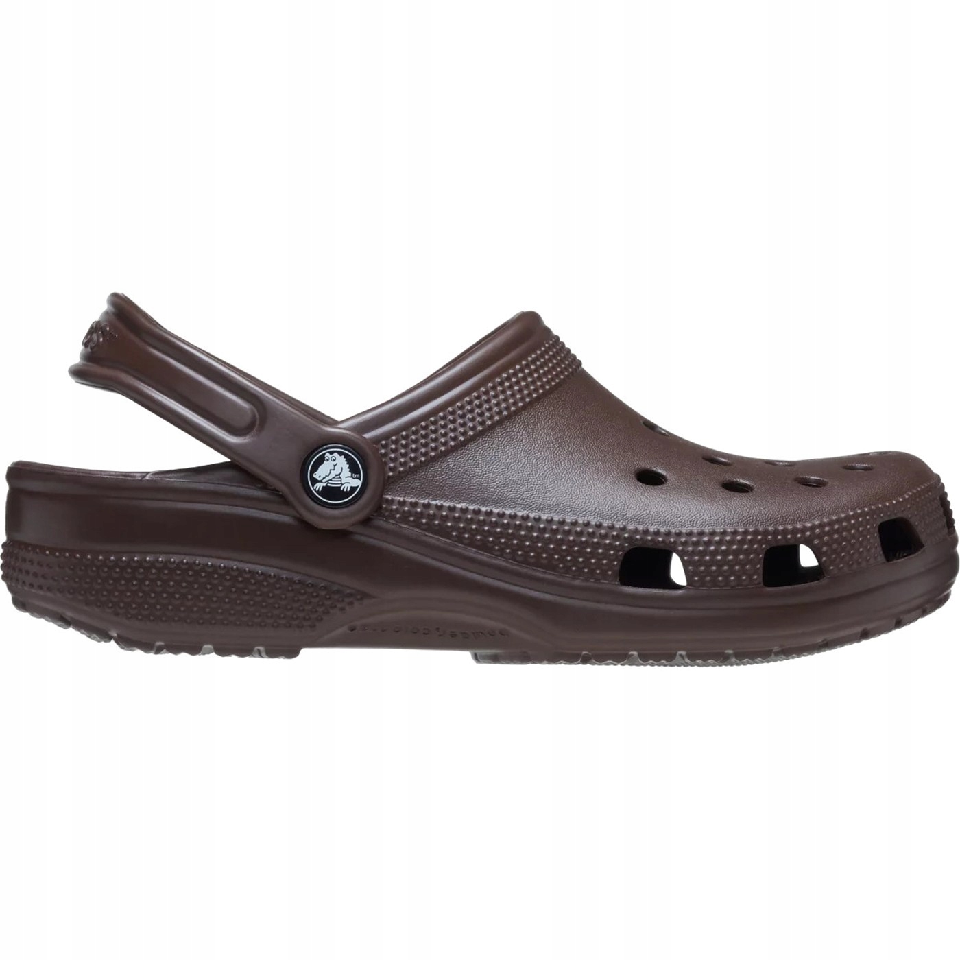 Crocs Nazouváky Unisexové chodítka Classic 10001-21Q Croslite Hnědé 41-42