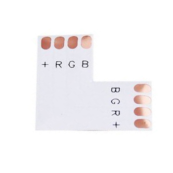 

Złączka kątowa Pcb Typ L 10mm 4PIN do taśm Led Rgb