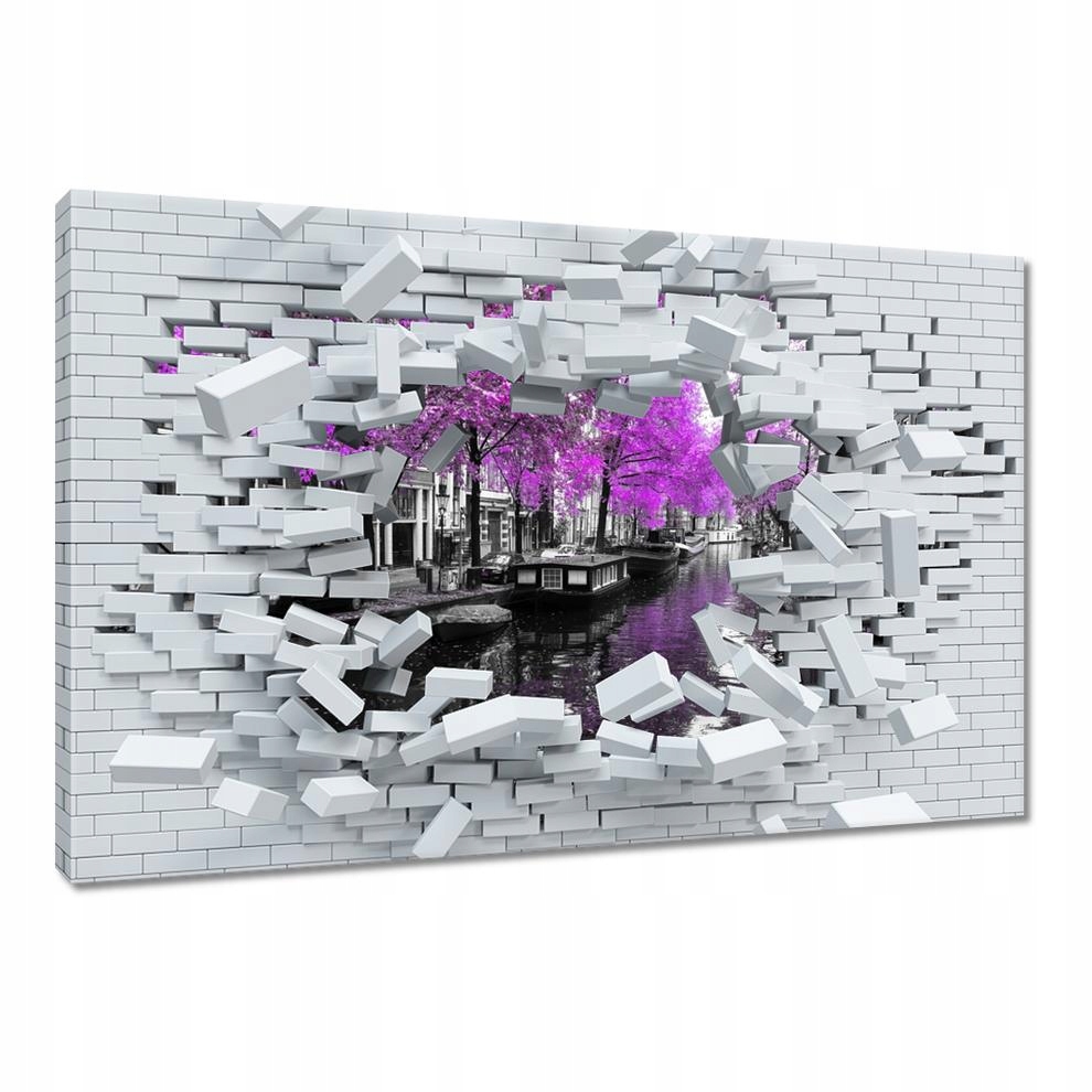 

Obrazy 60x40 Holenderski pejzaż Rzeka