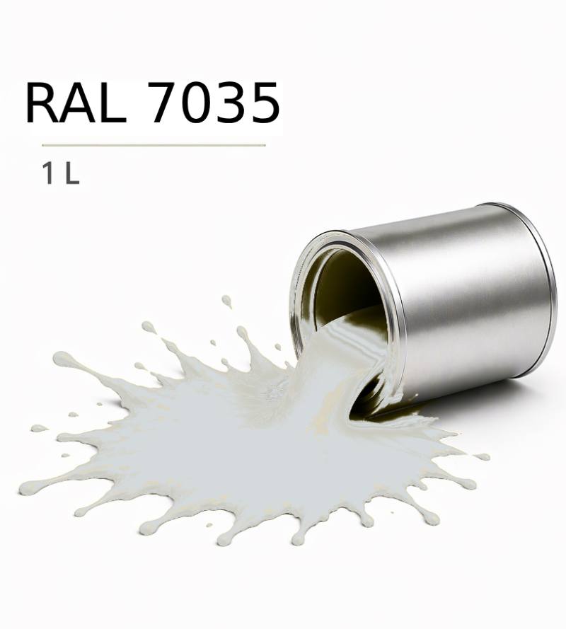 Ral 7035 Barva Průmyslová 1K 1L Horní Lak Vysoký Lesk
