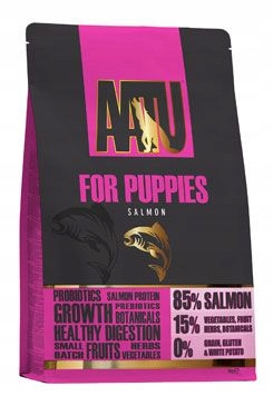 Levně Aatu Dog 85/15 Puppy Salmon 5kg