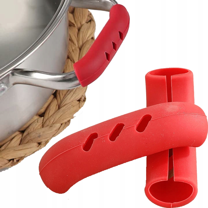 

Uchwyt Na Garnek Silikonowe Nakładki Ochronne 2szt