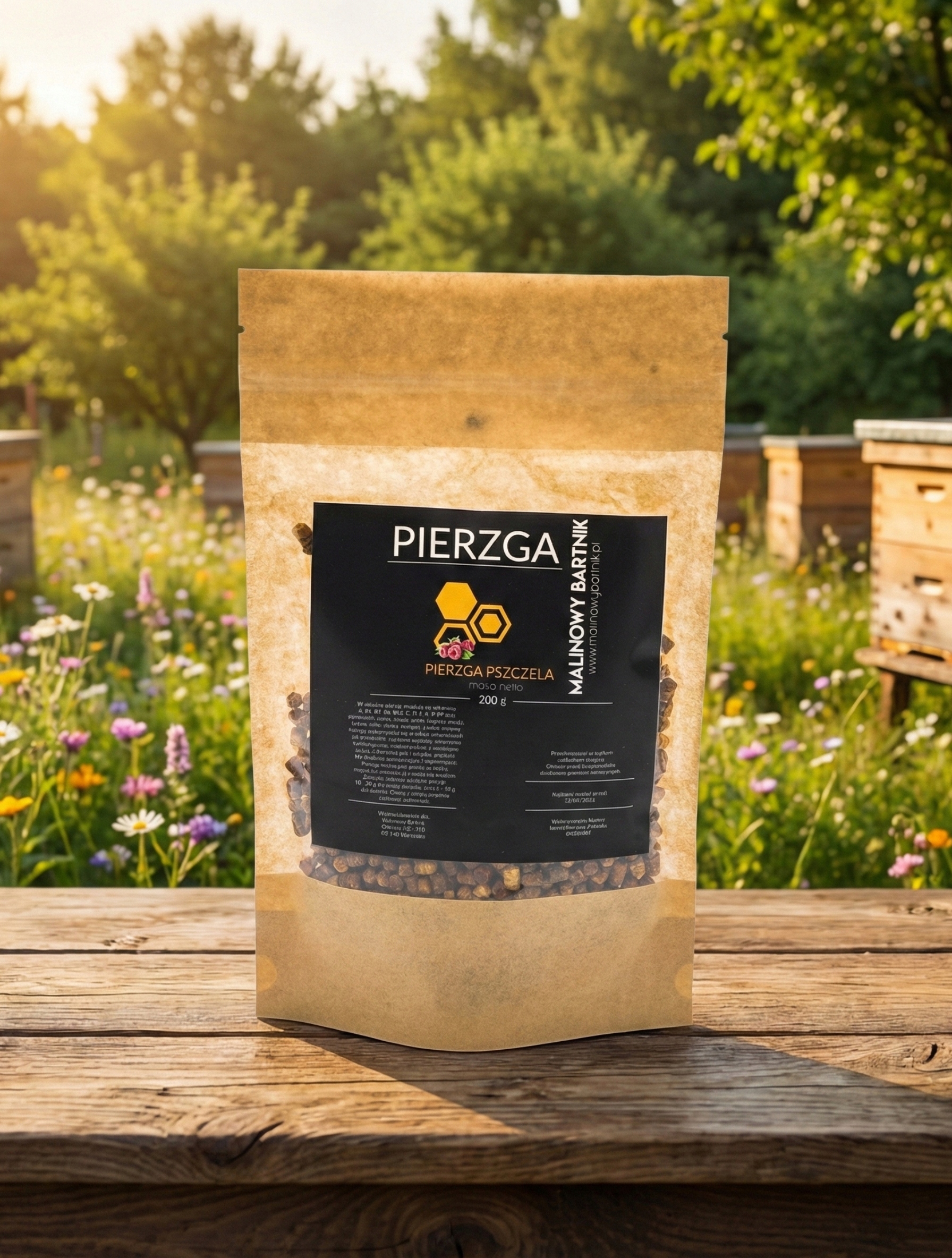 Levně Perga Včelka 200 g Čerstvá z Polska, Polská včelína