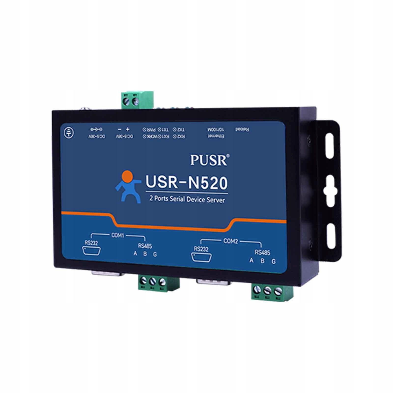 USR-N520-H7-6 konwerter RS232 RS485 na Ethernet