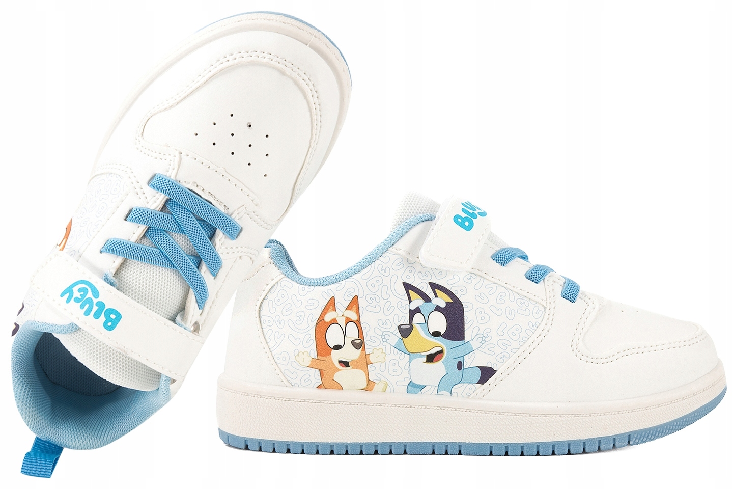 Bartek 8703419 Buty Sportowe Dziecięce Sneakersy Rzep Bluey Biały 27