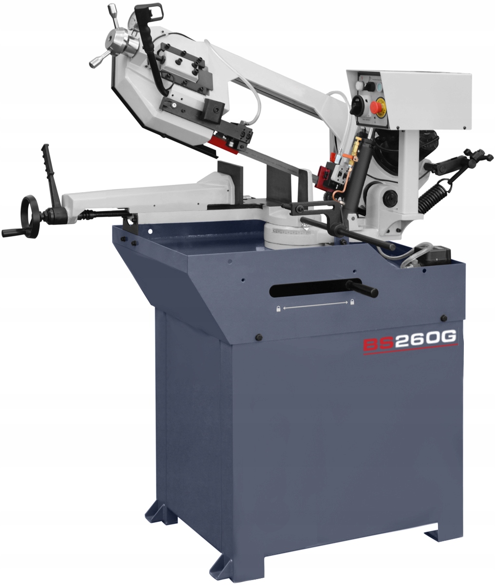 PRZECINARKA METALU PIŁA TAŚMOWA BS 260G TENSOMETR Zasilanie elektryczno-sieciowe