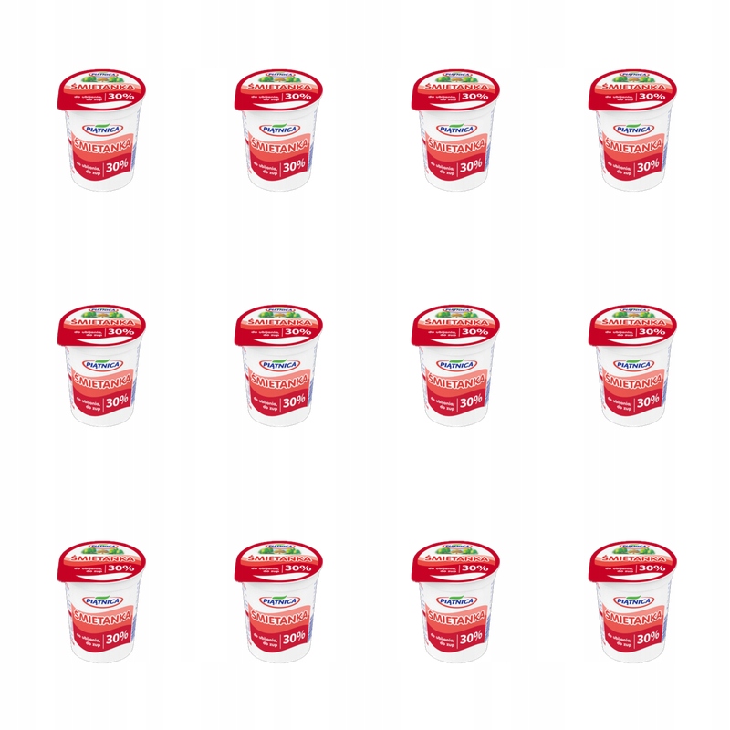 Smetana 30% Piątnica 400 g X12