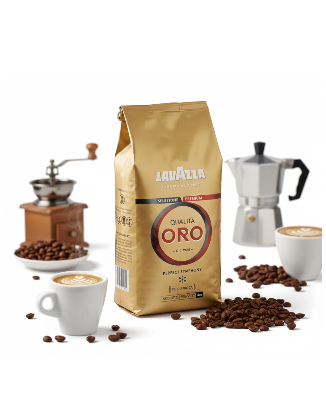 Kawa Ziarnista Lavazza Quality Oro 1 kg 1000 g 100% Arabica