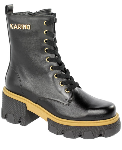 Trzewiki Karino 4356 076F Czarny Lico