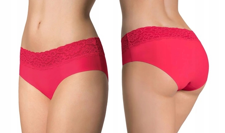 

Julimex figi bezszwowe Hipster Panty XL czerwone