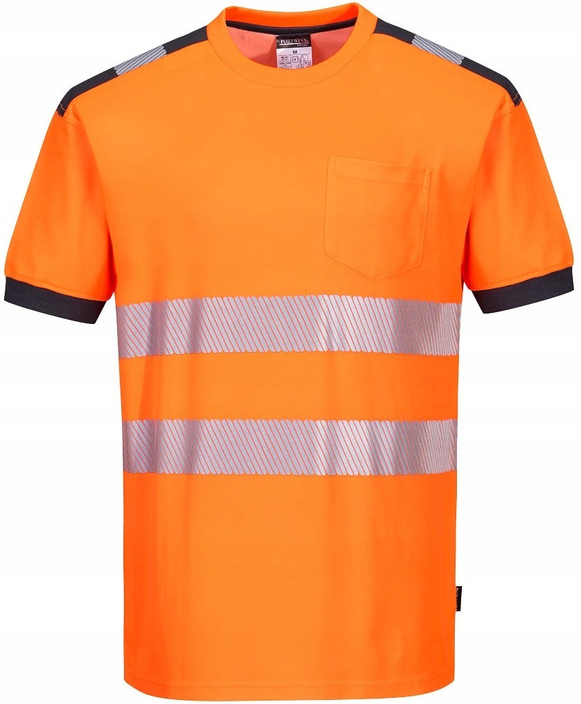 KOSZULKA ROBOCZA OSTRZEGAWCZA T181 PORTWEST XL