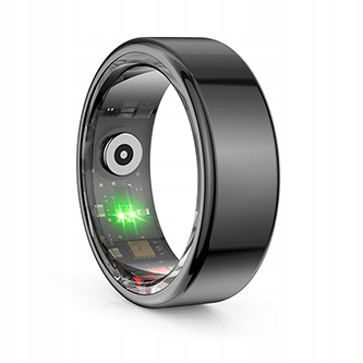 Powerton Smart Ring smart ring rozmiar 8, czarny