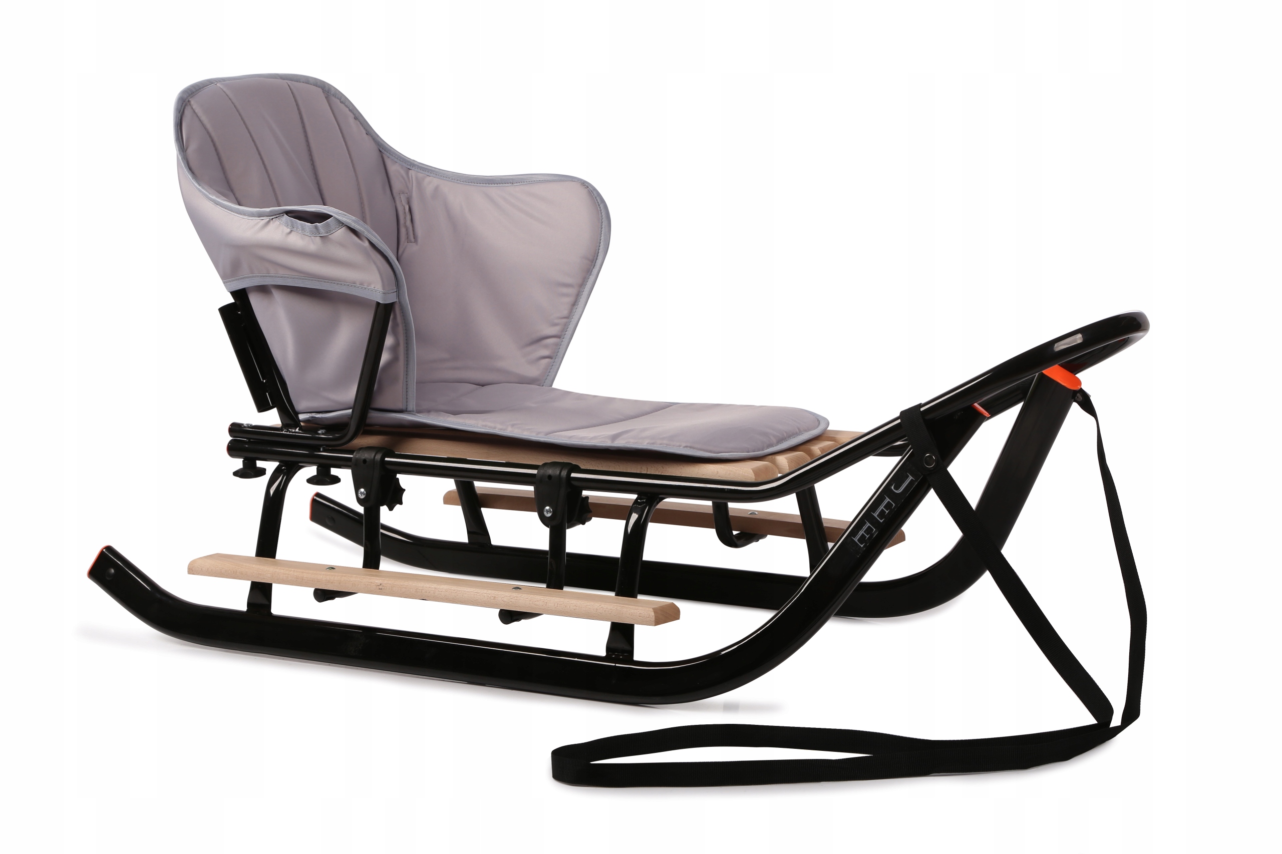 

Sanki dla dzieci oparcie podnóżki materacyk