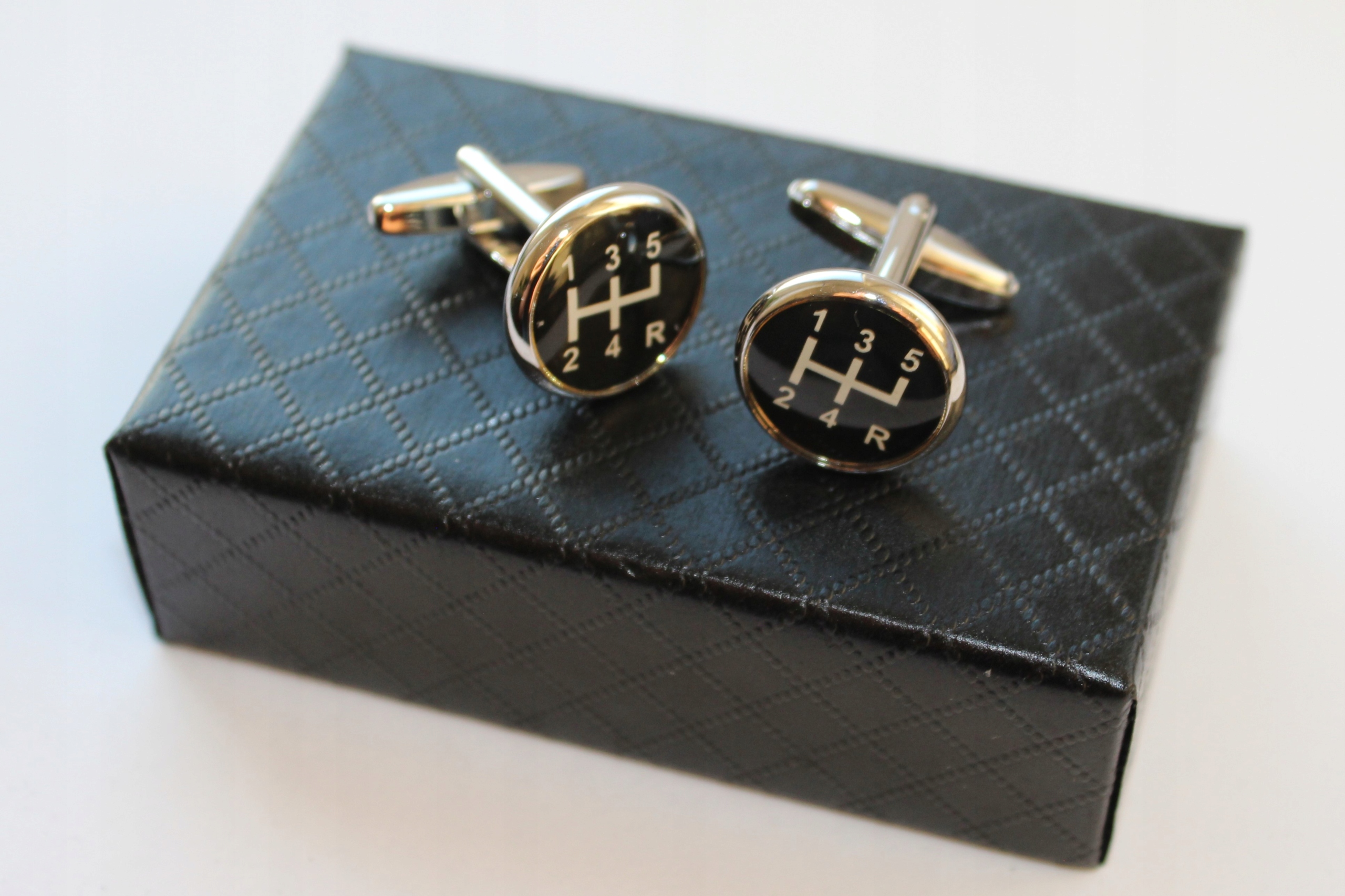 Spinki do mankietów EXC Lewarek Skrzynia Biegów Marka Inna marka