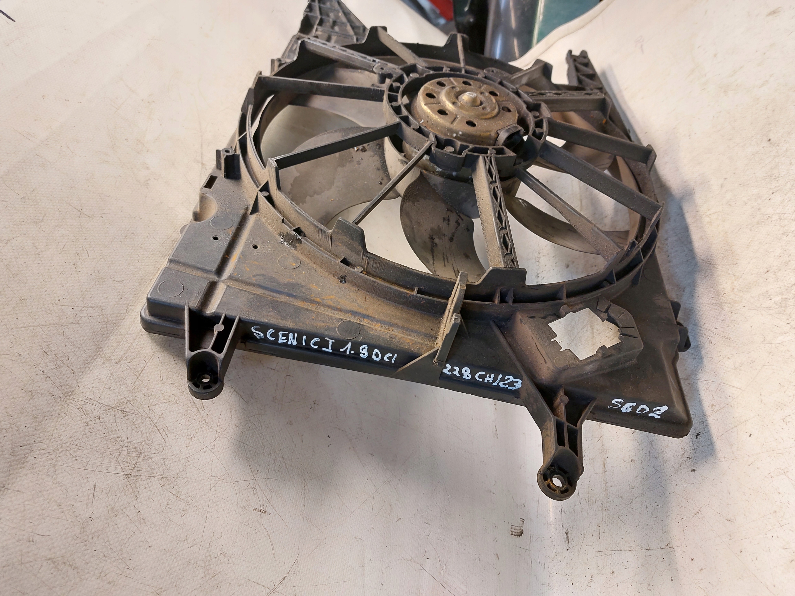 Ventola radiatore RENAULT SCENIC e 1.9DCI