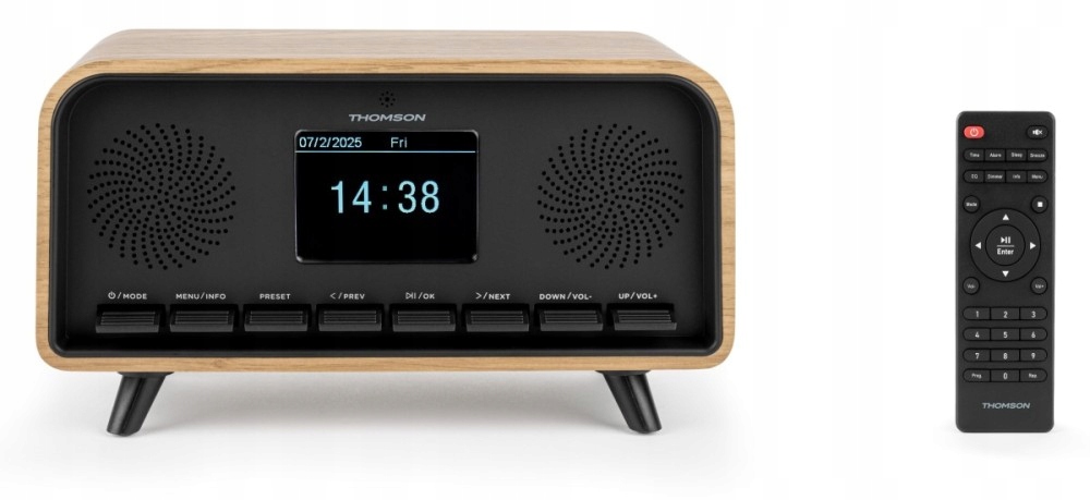 Fm/dab+ rádio s funkcí Bluetooth, Usb Thomson RT850DABBT