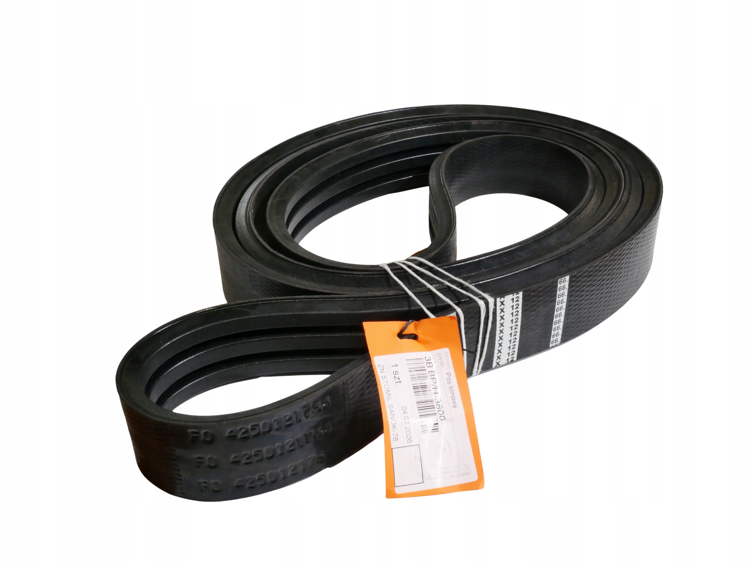 Klínový řemen pro kombajn Fortschit 4250121764 Sanok Harvest 3B BP/H-3800