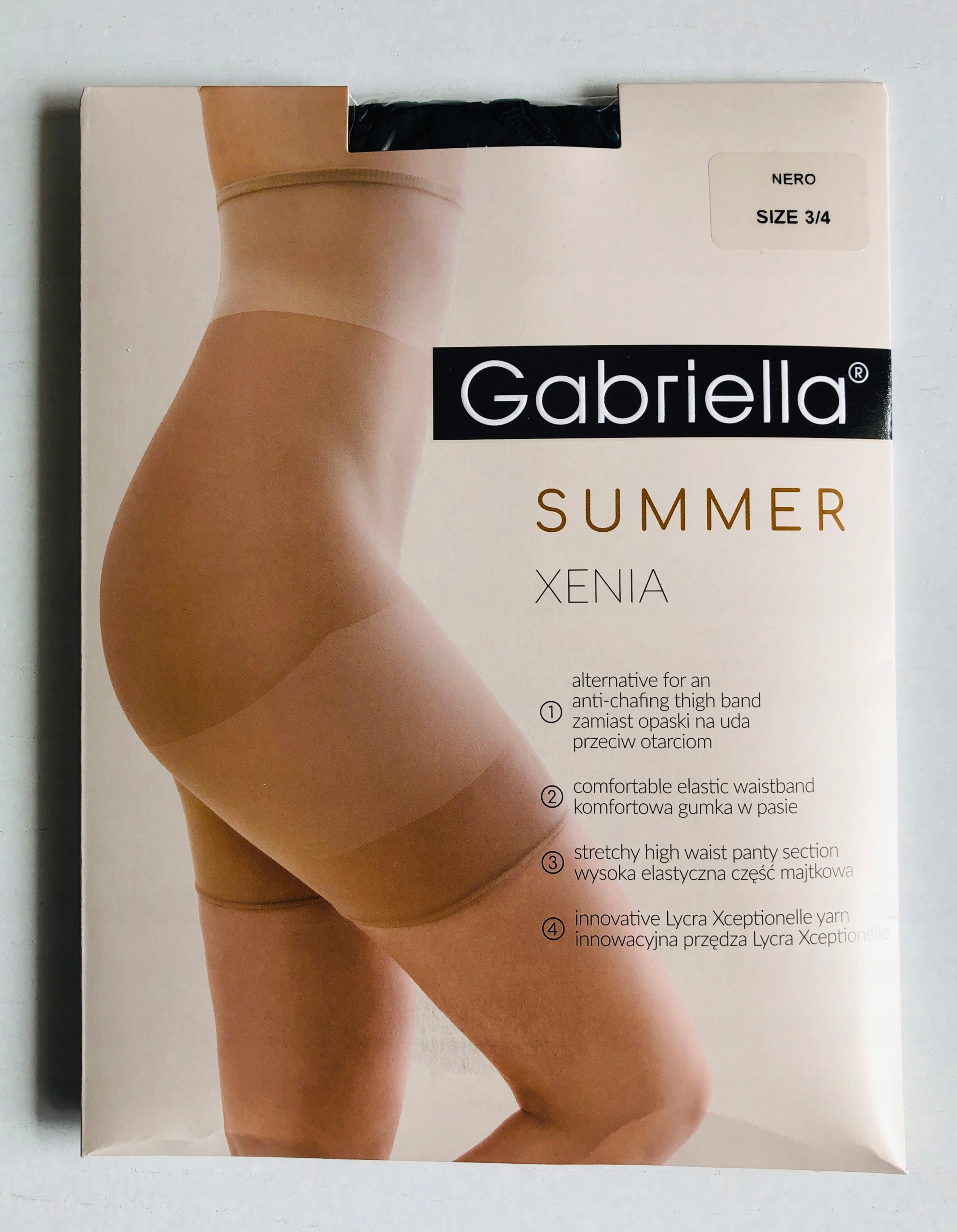 SZORTY MAJTKI PRZECIW OTARCIOM UD XENIA beżowe 5/6 XL/XXL Kod producenta 989 SUMMER XENIA GABRIELLA