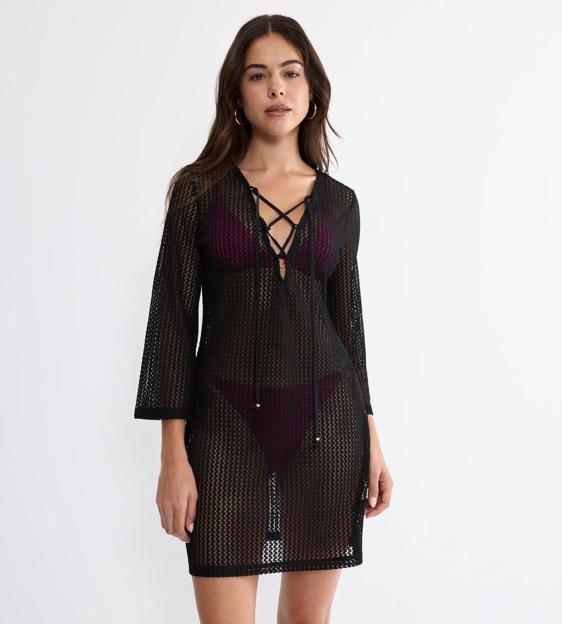 Beach MyWear Crochet Krátké šaty 38