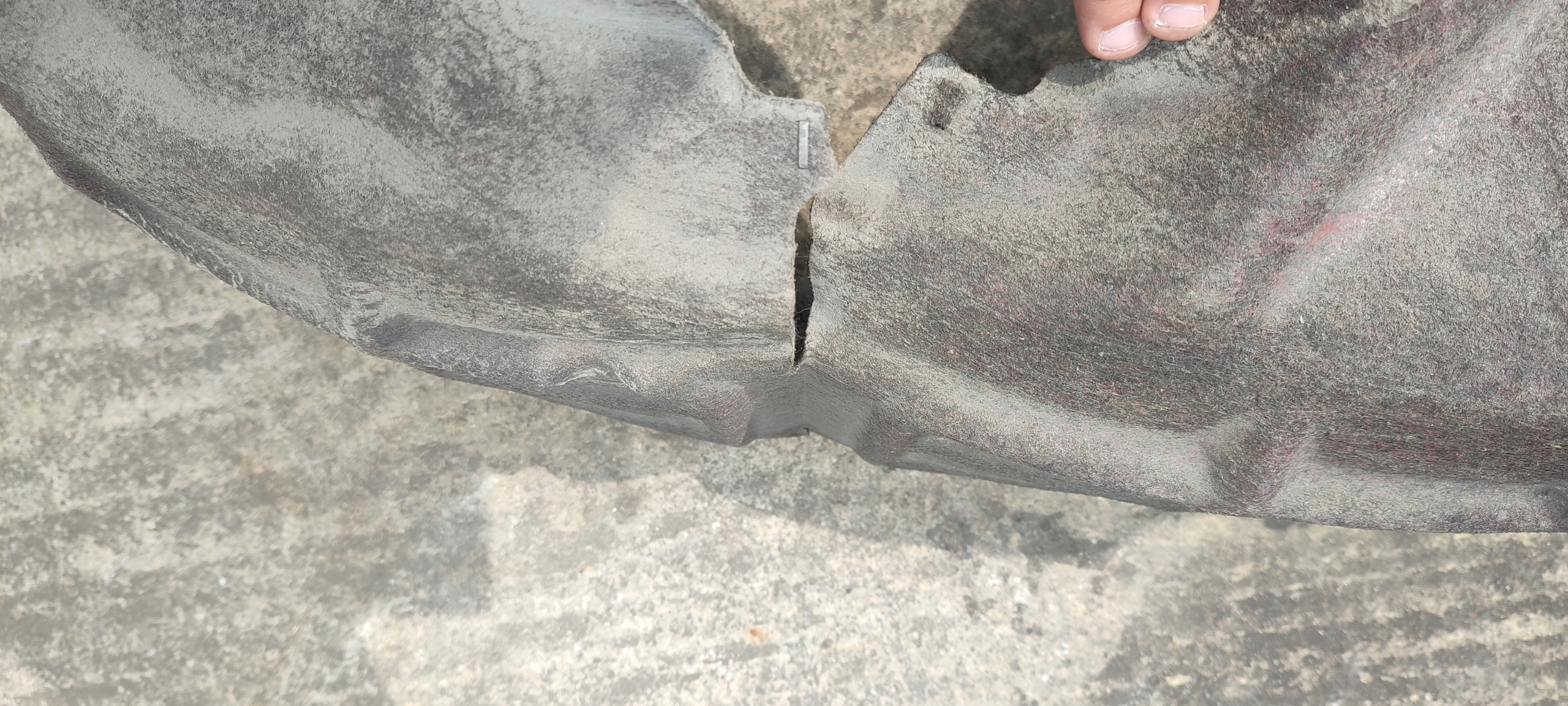 mudguard right rear part AUDI A5 8T COUPE 8T0810171C