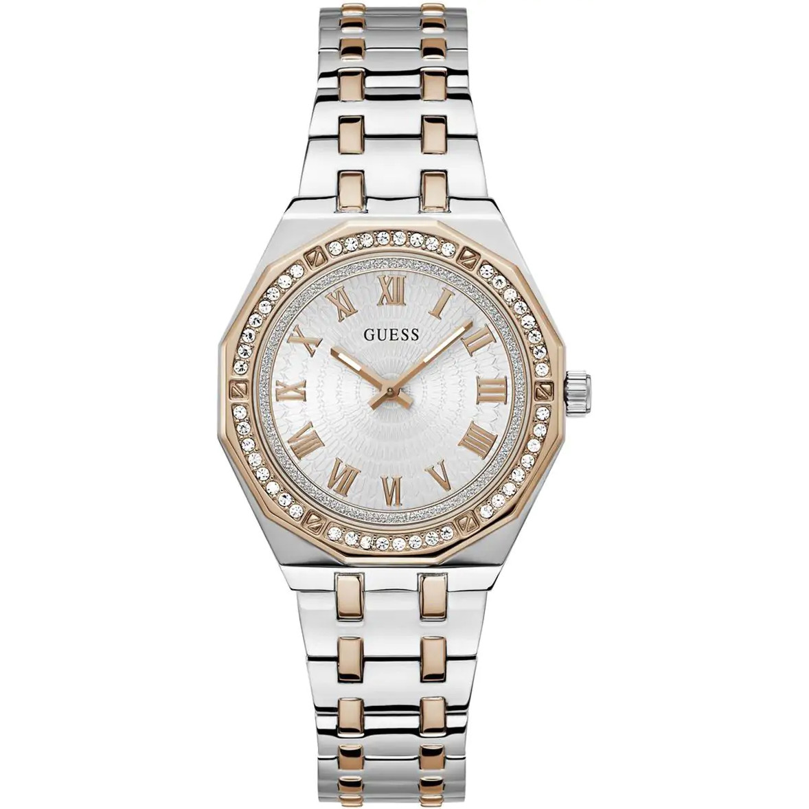 Dámské hodinky Guess GW0770L5 Zirkony stříbrné