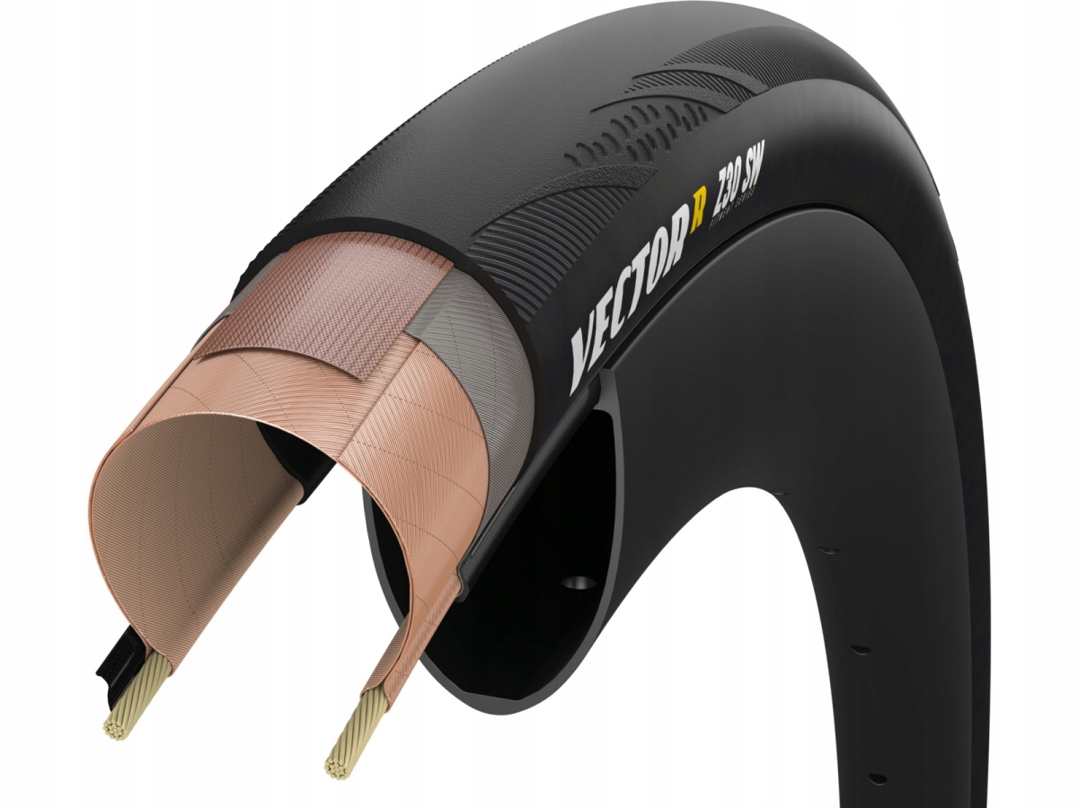 Plášť na kolo srolovatelná Zipp Reifen Goodyear Vector Sw 700x30C