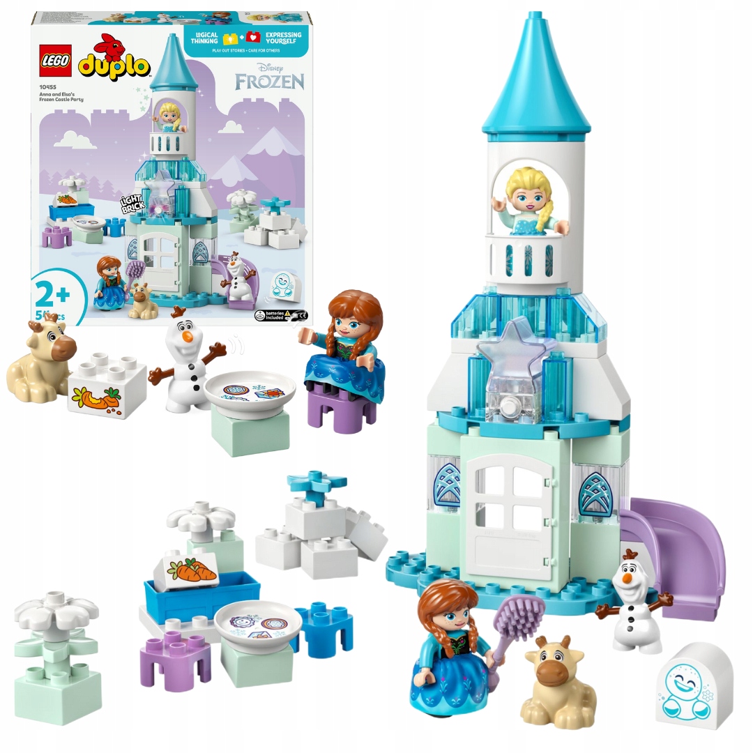 Lego Duplo 10455 Oslava v ledovém zámku Anny a Elzy Ledové Království