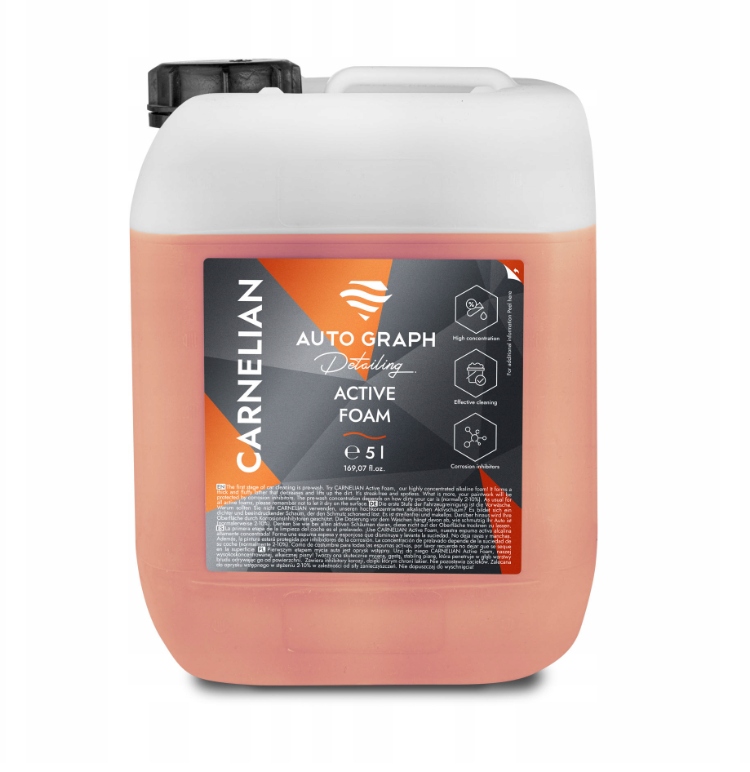 AUTO GRAPH _ CARNELIAN ACTIVE FOAM 5L ALKAICZNA SUPER AKTYWNA PIANA