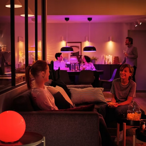 Smart żarówka LED E27 Tradfri barwna i biała kula opalowa Marka Ikea