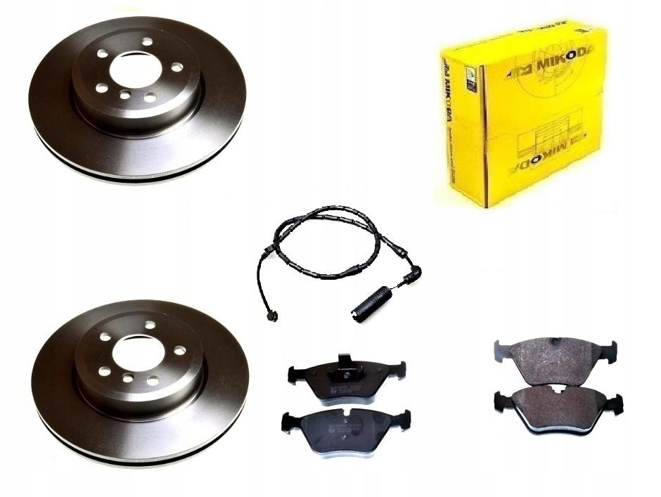 Kotouče Senzor Bmw X3 E83 Přední Sada 325 MM X 25 MM