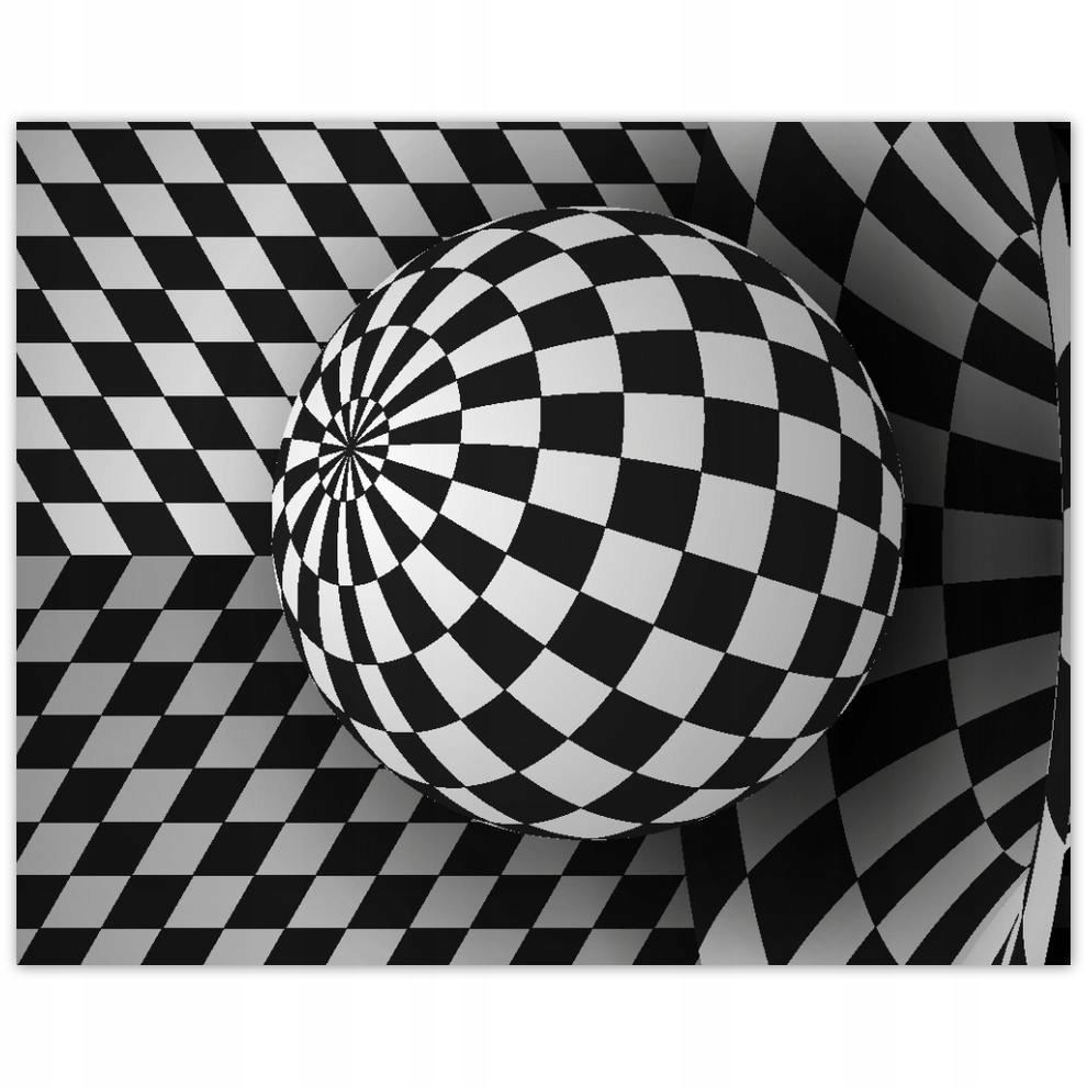

Plakat 50x40 Abstrackja czarnobiała