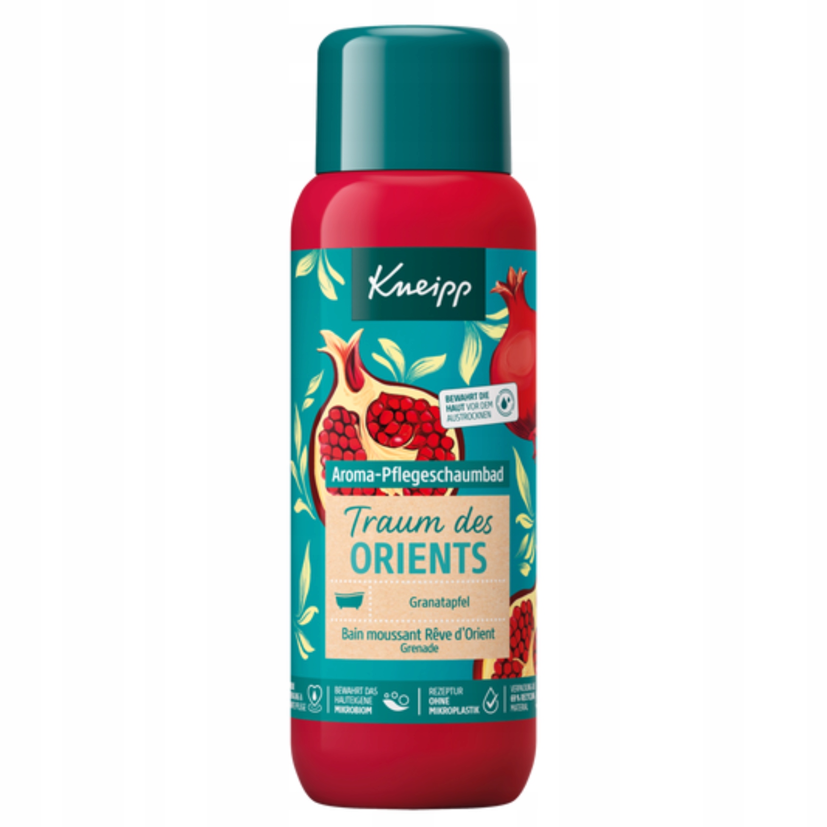 Levně Kneipp Granátové jablko Orientální sen, pěna do koupele aromatická 400 ml