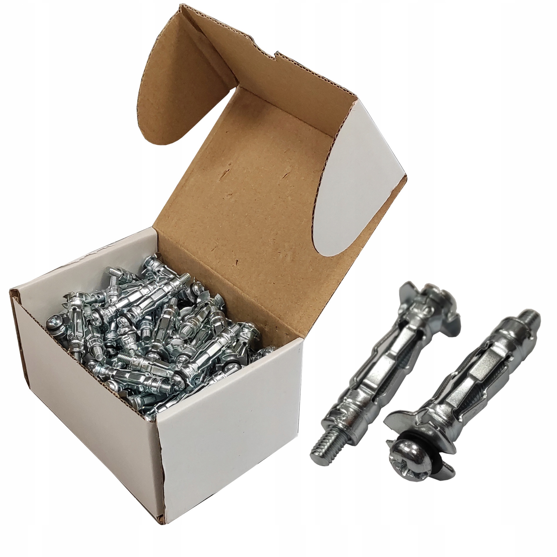  /><p>Kołki do płyt kartonowo-gipsowych Wkręt-Met 5 x 45 mm to wysokiej jakości elementy montażowe przeznaczone do mocowania różnorodnych przedmiotów w płytach gipsowo-kartonowych. Kołki typu Molly, wykonane ze stali, zapewniają solidne i bezpieczne mocowanie, nawet w trudniejszych warunkach. Dzięki zastosowaniu tych kołków, możliwe jest bezpieczne montowanie zarówno lekkich, jak i średnio ciężkich elementów na powierzchniach kartonowo-gipsowych.</p><h1>⚙️SPECYFIKACJA TECHNICZNA</h1><img src=