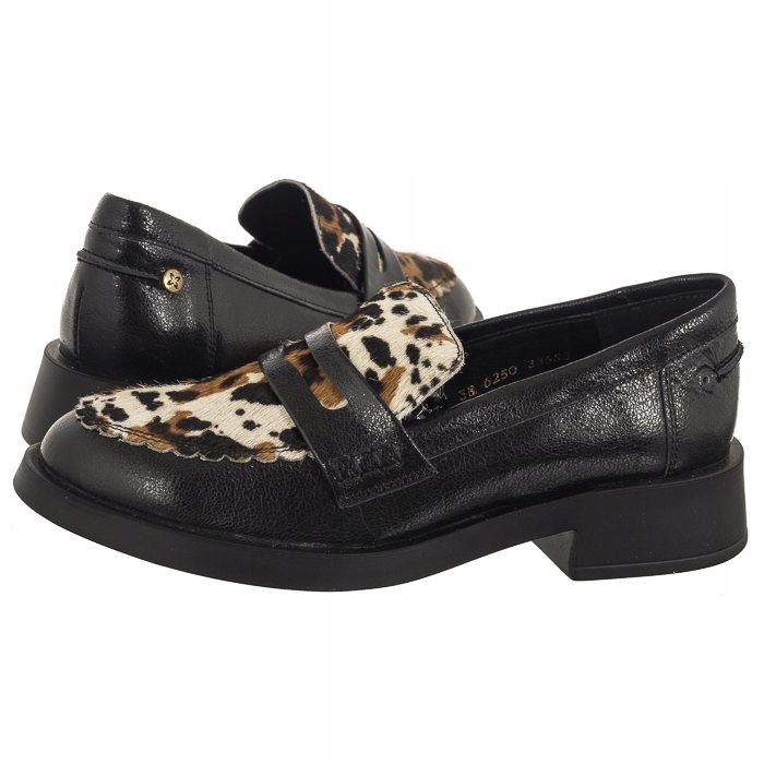 Dámské mokasíny Maciejka černé 06250-01