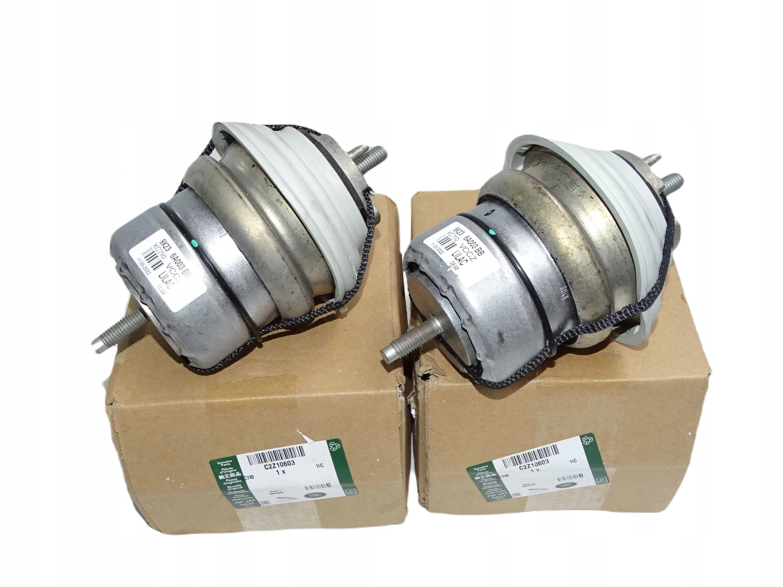 ORYGINALNE poduszki gruszki silnika JAGUAR XF -15