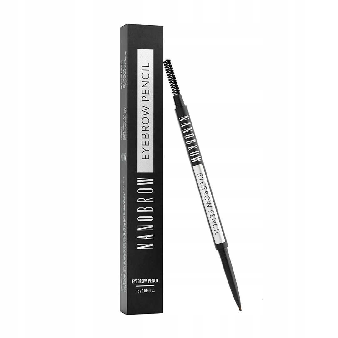 Tužka na obočí Nanobrow Eyebrow Pencil Světle hnědá 1 ml 2 v 1