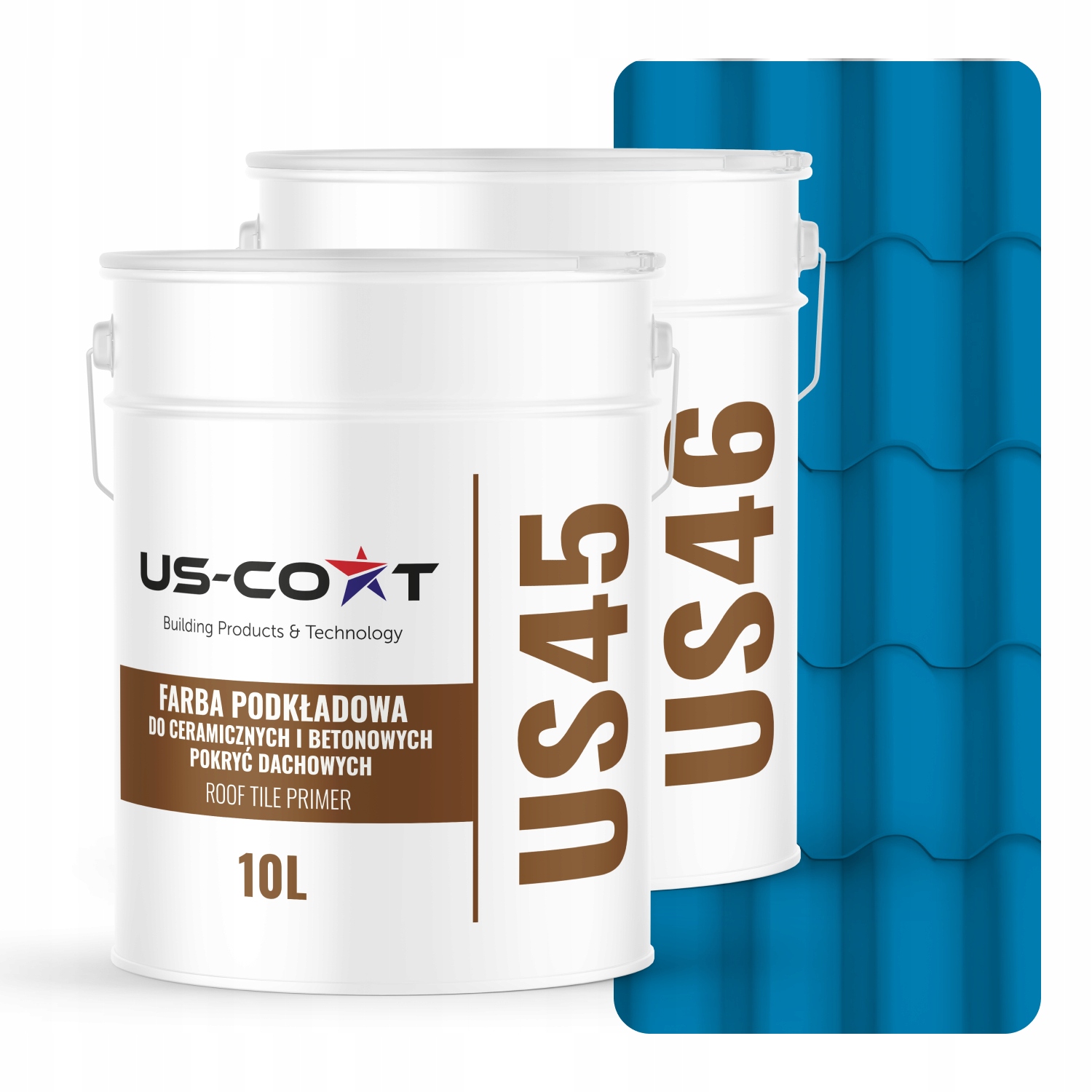 Farba Na Keramické Strechy Podložka Modrá Ral 5015 74 m2 Mat