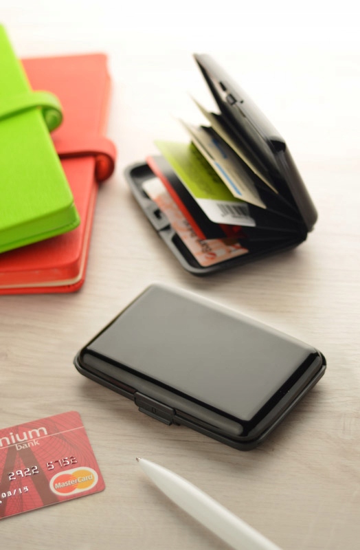 A.B. Promo Etui na karty kredytowe grawer 50 szt. Materiał metalowe