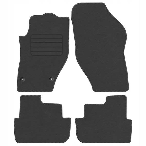 Peugeot 308 CC 09-13 velurové koberce Comfort Grafit