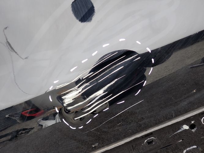 MERCEDES W247 247 GLA DVERE PRAVÉ ZADNÉ ZADOK