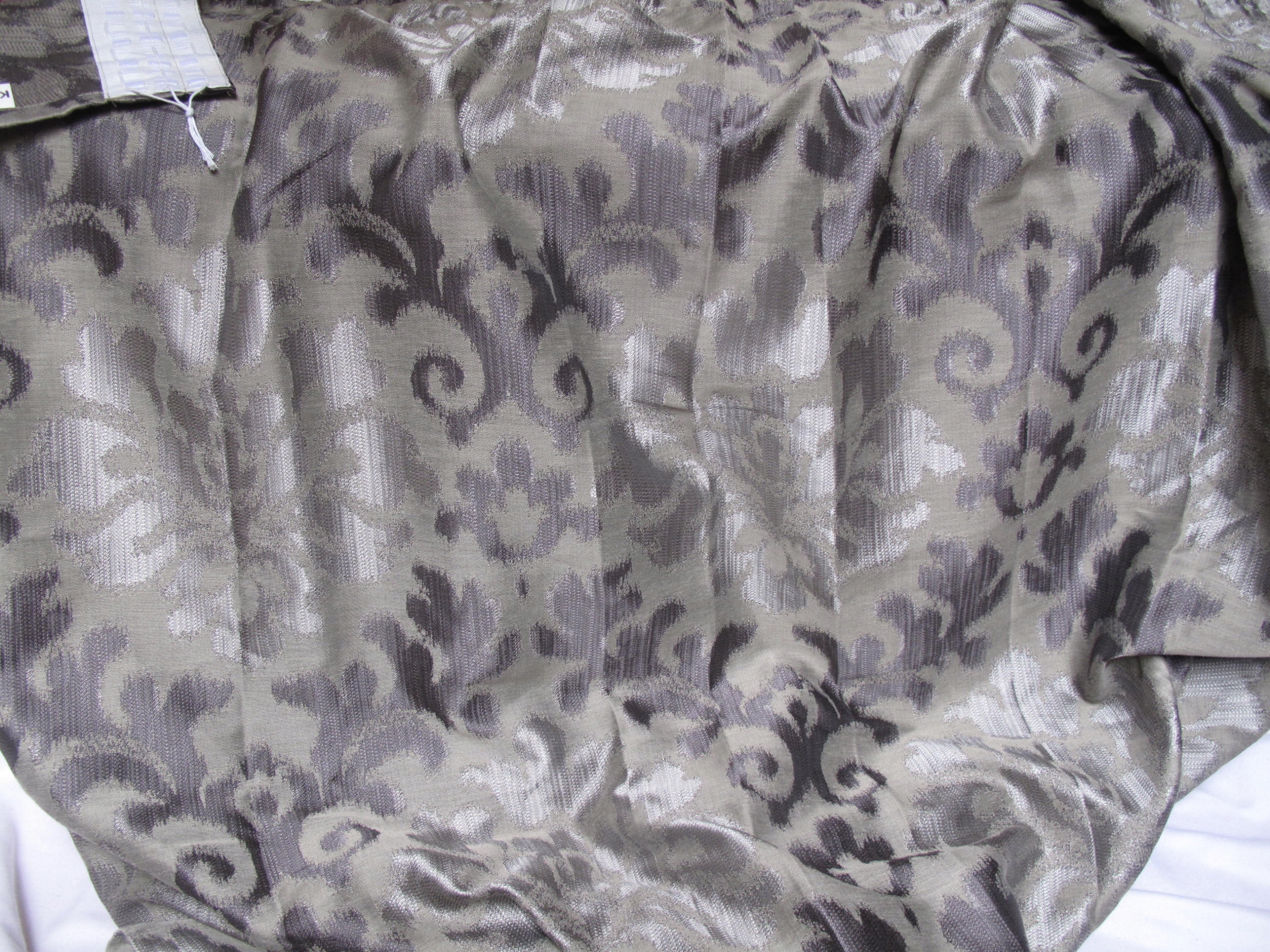 SREBRNE PAŁACOWY WZÓR ZASŁONY