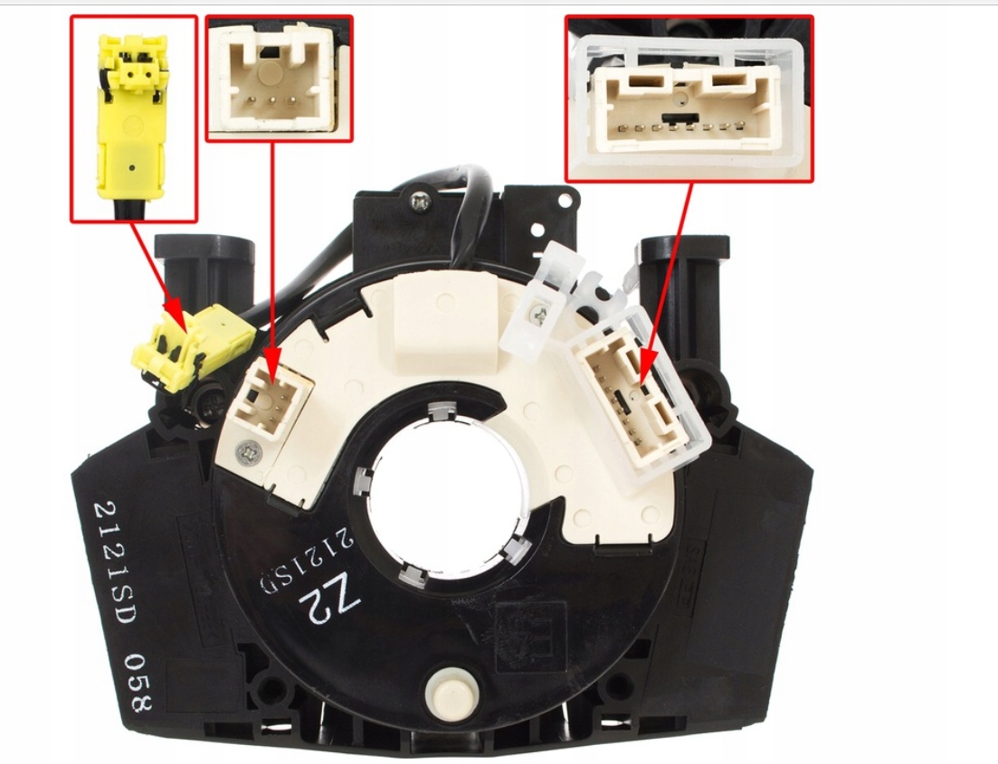 Airbagový navíječ Nissan 25567-BT25A Qashqai J10