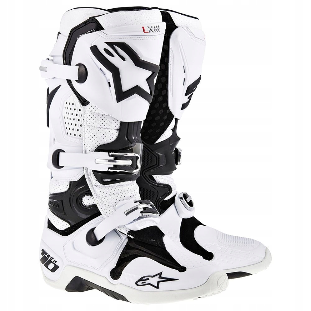 Topánky Na Crossa Enduro Alpinestars Tech 10 Biele veľ. 40,5 II Žáner