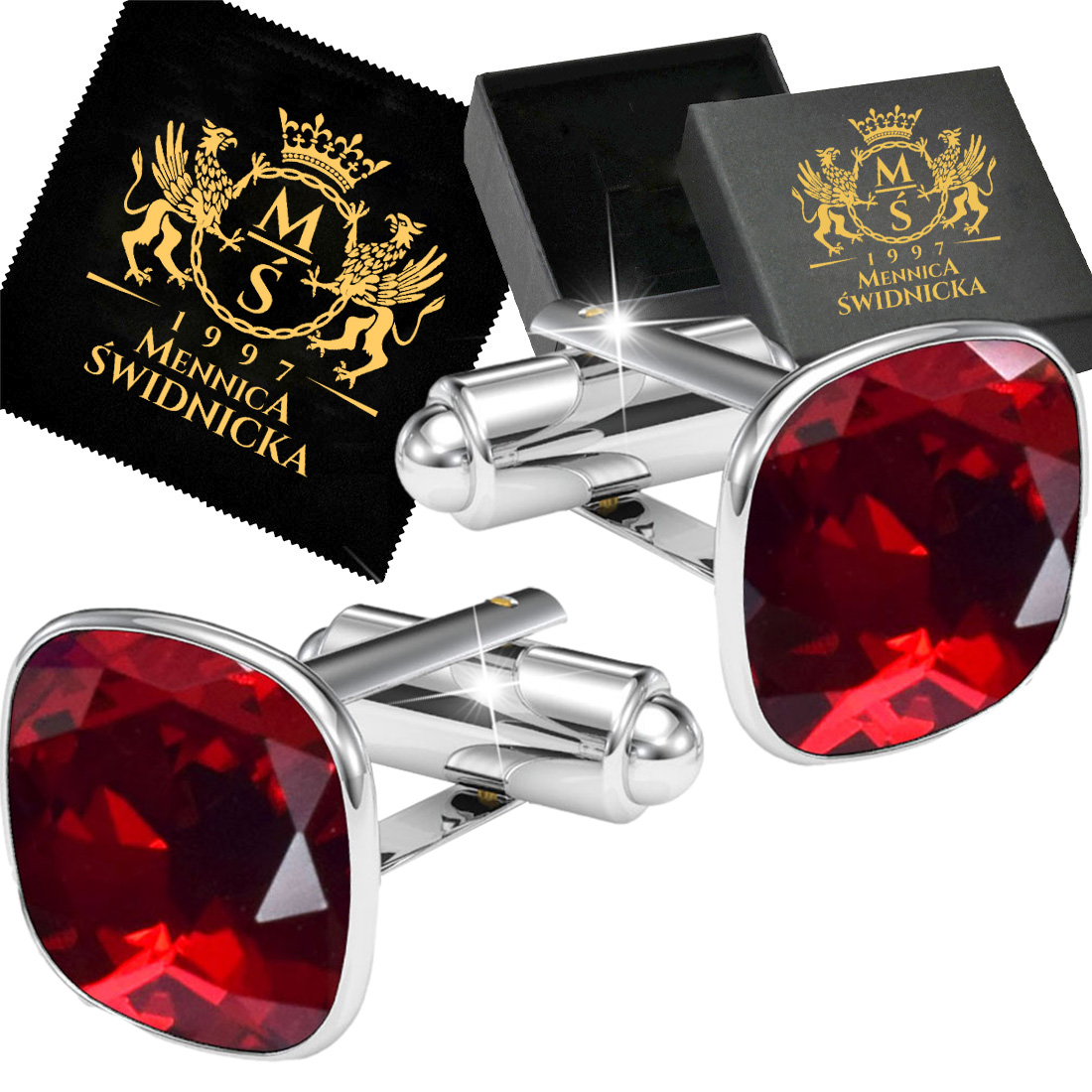 Manžetové knoflíčky Košile Pánské Stříbrné Ocel Ušlechtilá 316L Svatební