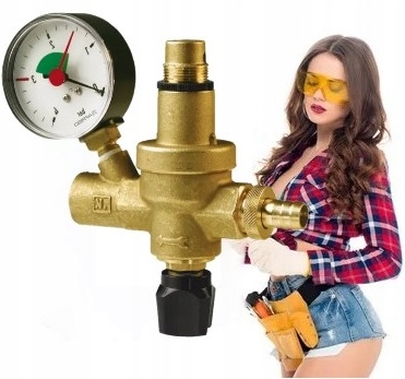 Automatický Ventil Na Naplnenie Zariadenia Manometrom