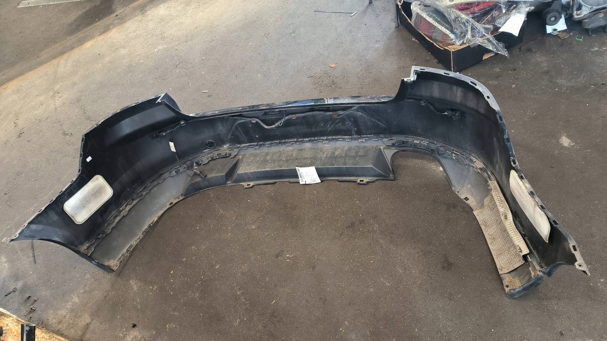 bumper rear part PDC LC9X VOLKSWAGEN PASSAT B8 sedan