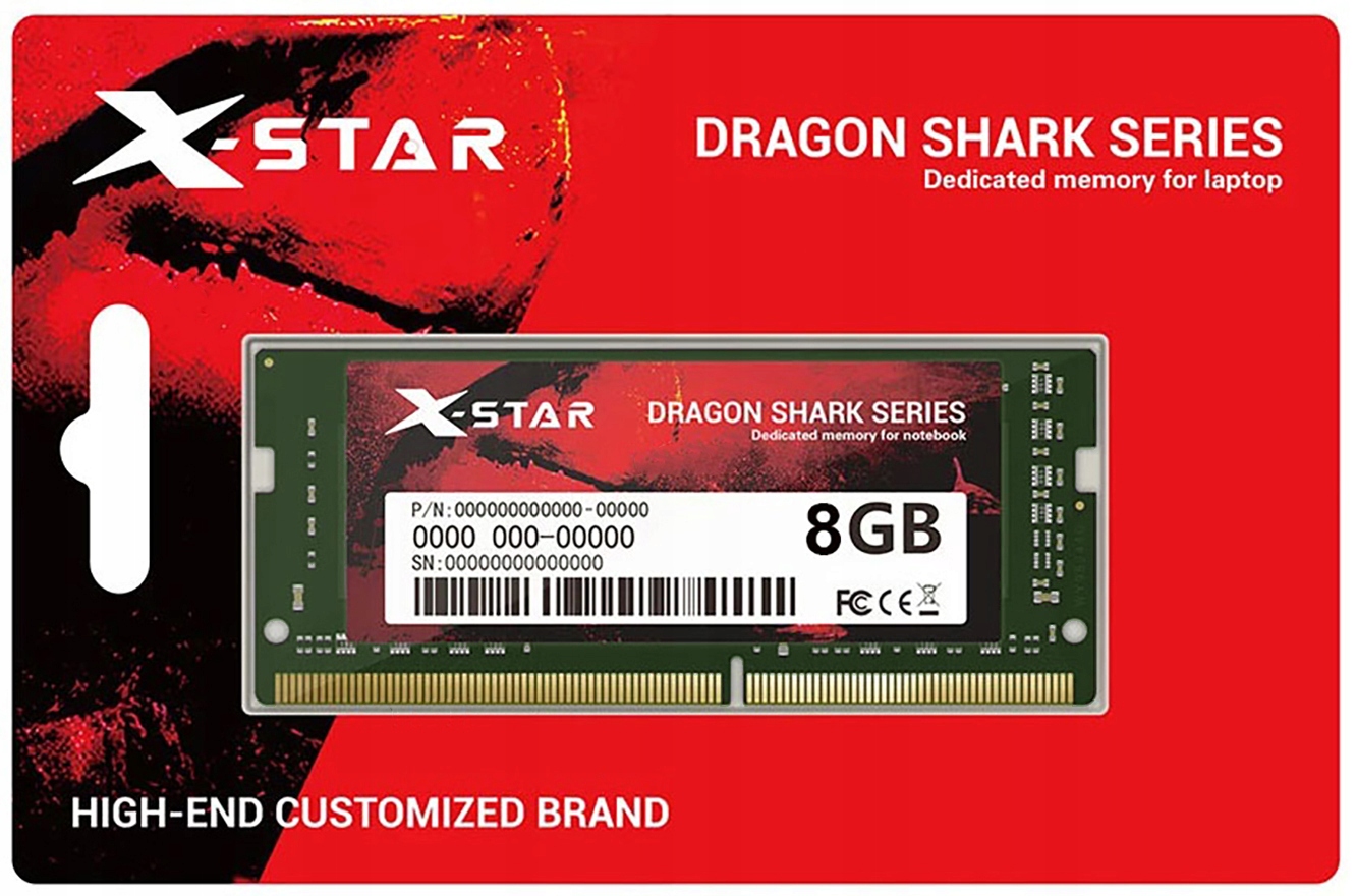 Pamięć Ram X-Star Dragon Shark DDR3 1.5v 8GB 1600Mhz