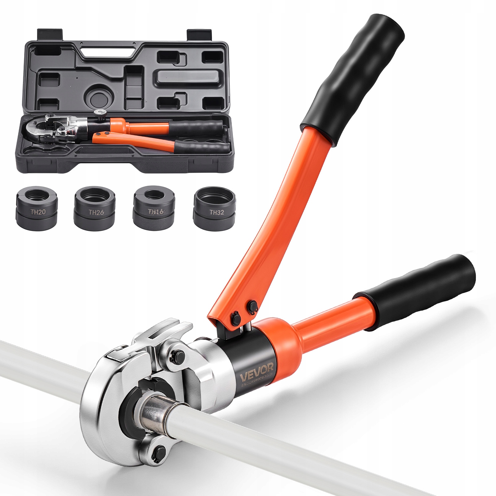 Hydraulický Lis Vevor Na Upínanie Pex A Hliníkovo-plastových Rúrok